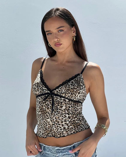 Leopard Hot Sexy Tube Top - VOLDRI