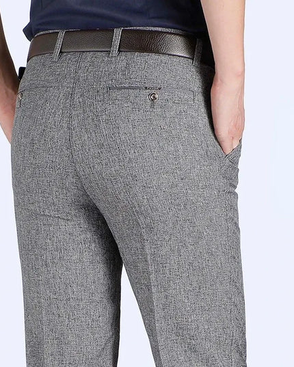 Voldri Men's Casual Suit Pants - Classic Stretch Trousers for All Seasons -   | Stylish & Elegant Fashion by Voldri