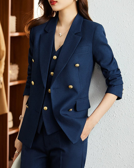 Vest Blazer and Pant Suit  Wear - VOLDRI