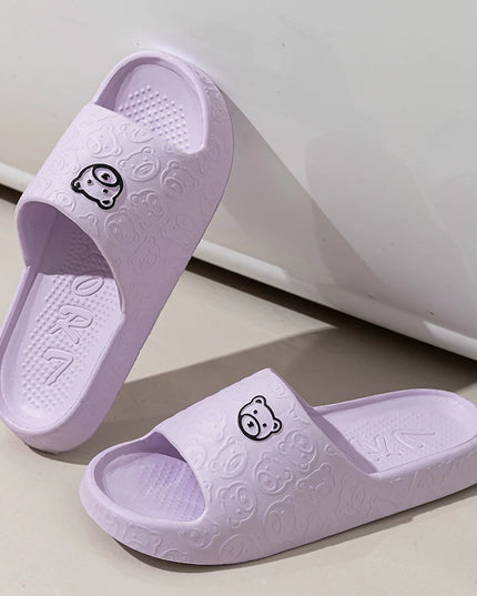 Cartoon Bear Print Slides