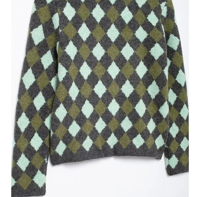 Vintage Casual Knitted Sweater - VOLDRI