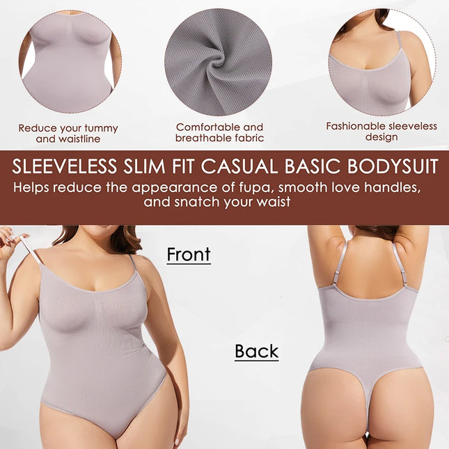 Slimming Waist Trainer Bodysuit - VOLDRI