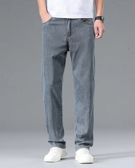 Voldri Summer Ultra-thin Lyocell Jeans - Loose Casual Denim Pants -   | Stylish & Elegant Fashion by Voldri