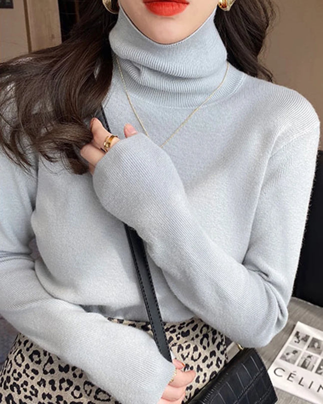 Classy Turtleneck Sweaters - VOLDRI