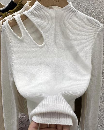 Sexy Hollow Out n Sweaters Tops - VOLDRI