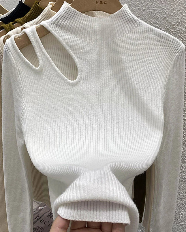 Sexy Hollow Out n Sweaters Tops - VOLDRI