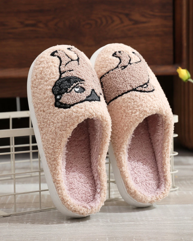 Cozy Furry Cotton  Indoor Slippers