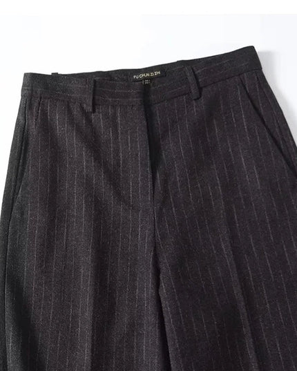 Vintage Office Stripped Pants - VOLDRI