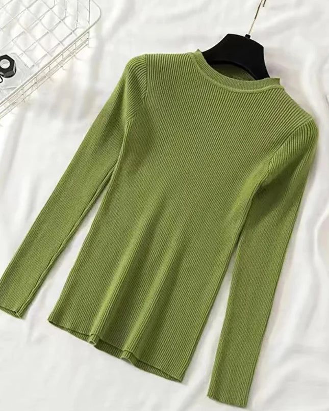 Basic  Knitted Jumper - VOLDRI