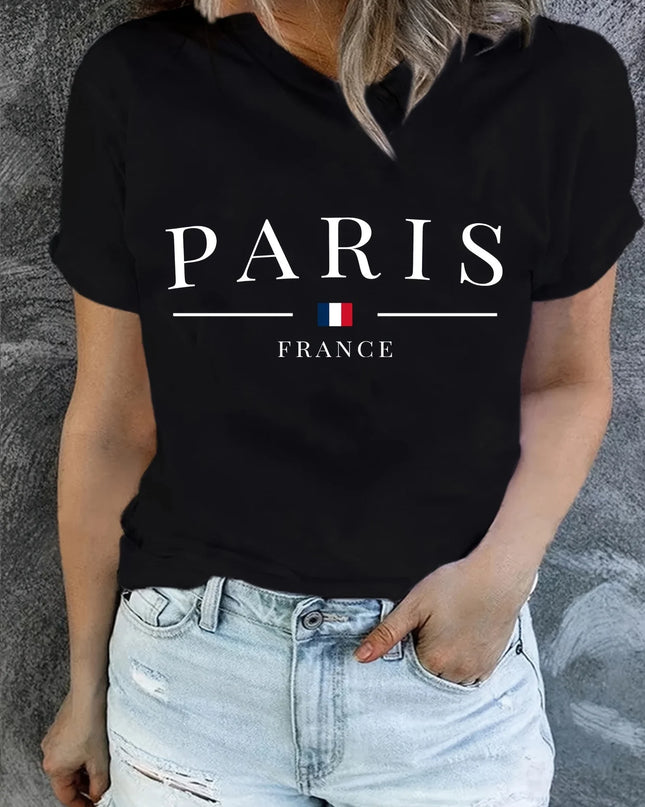 PARIS Print T-shirt