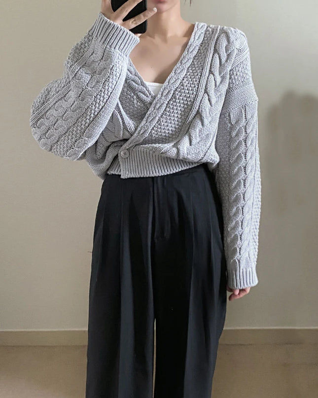 Knitted  Sweater Tops - VOLDRI