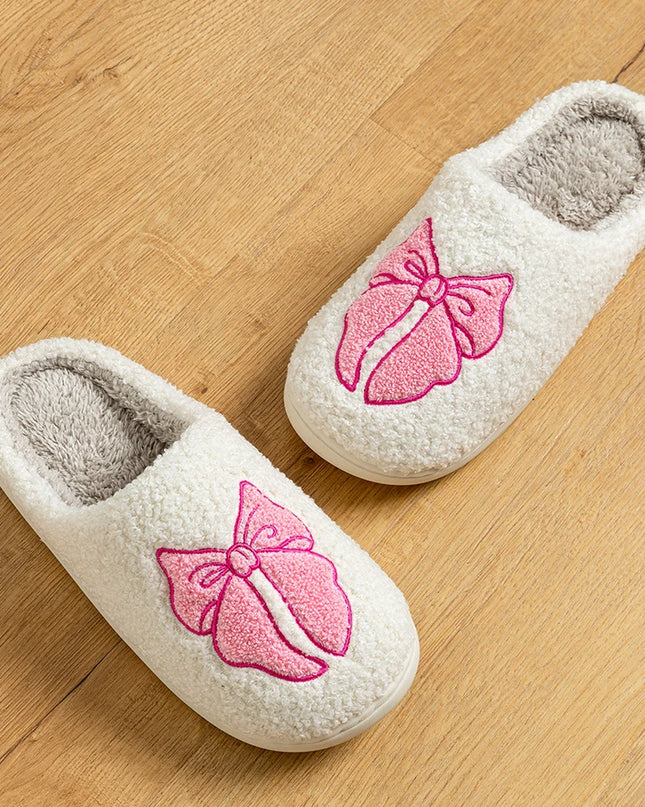 Bow  Comfy Cotton Shoes