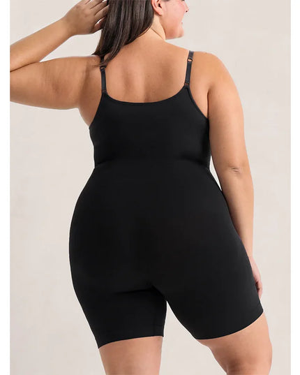 Push Up Thigh Slimmer Corset Bodysuit - VOLDRI