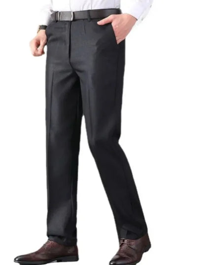 Voldri Men's Plus Size Business Pants - Stretch Loose Fit for Office -   | Stylish & Elegant Fashion by Voldri