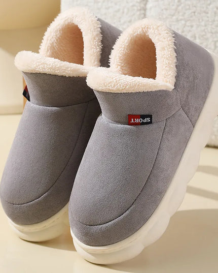 Cotton Plush Padded Slippers