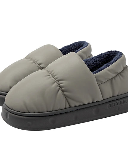 Men Waterproof Cotton Slippers