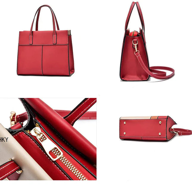 Crossbody PU Leather Handbag