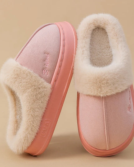 Fluffy Slippers  Non-slip Slides