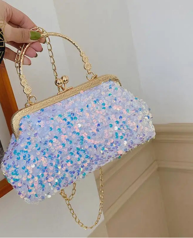 Luxury Glitter Sequins Clutch - VOLDRI