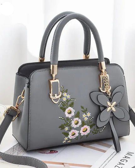 Lychee pattern PU Handbag