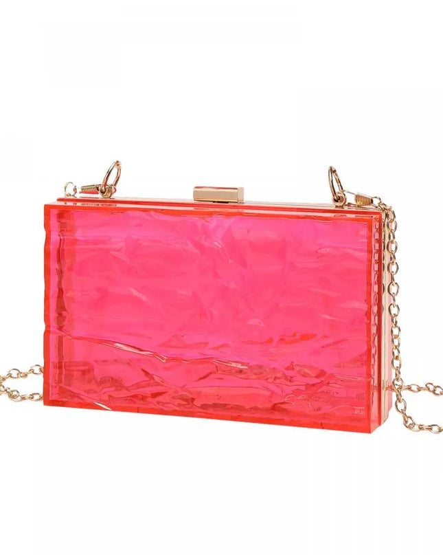 Fashion Ice Crackle Clutch - VOLDRI