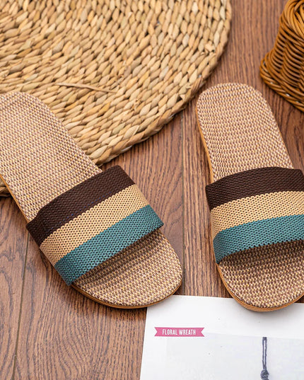 Linen  Lightweight  Slippers