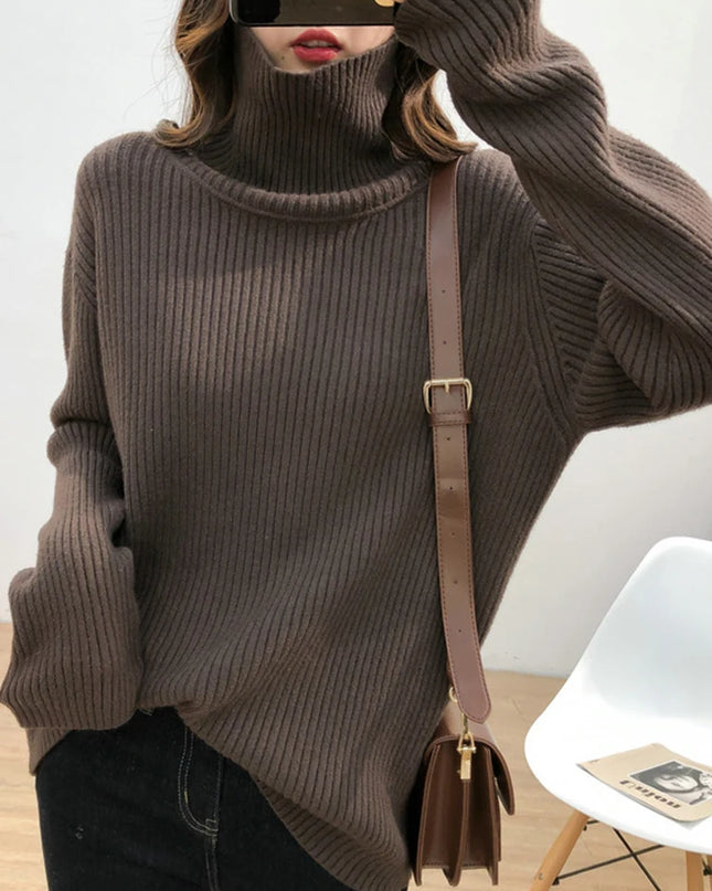 Classy Turtleneck Sweaters - VOLDRI