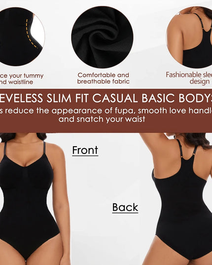 Bodysuit Tummy Control Shapewear - VOLDRI