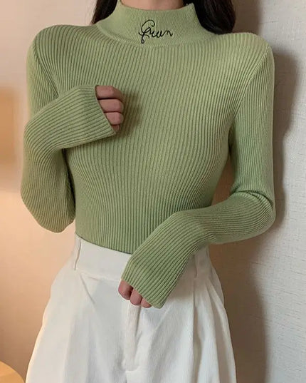 Embroidery Sweater - VOLDRI