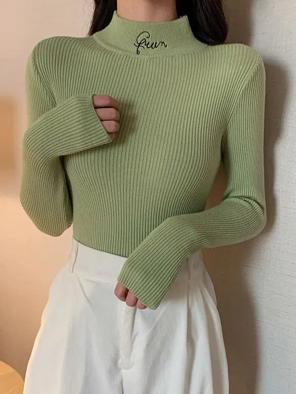 Embroidery Sweater - VOLDRI