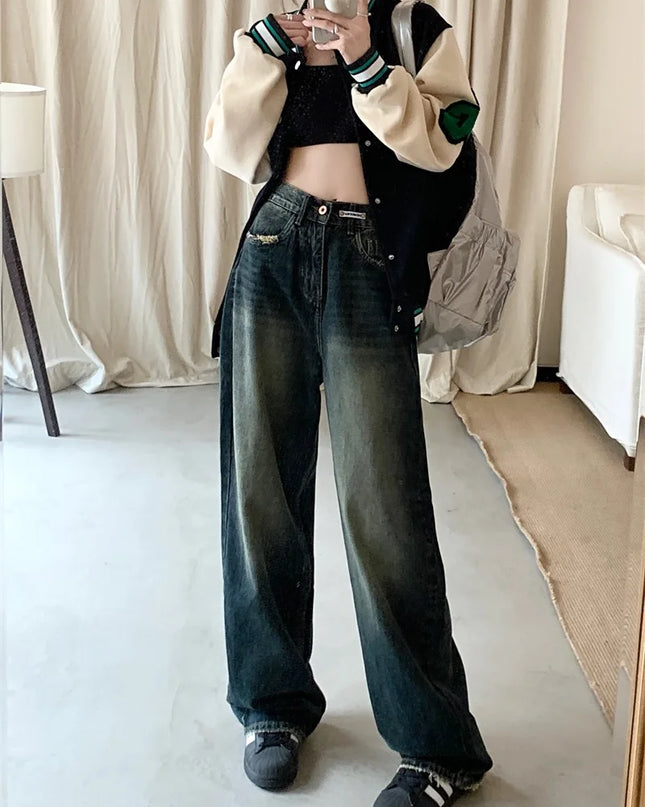 Loose Wide Leg Jeans