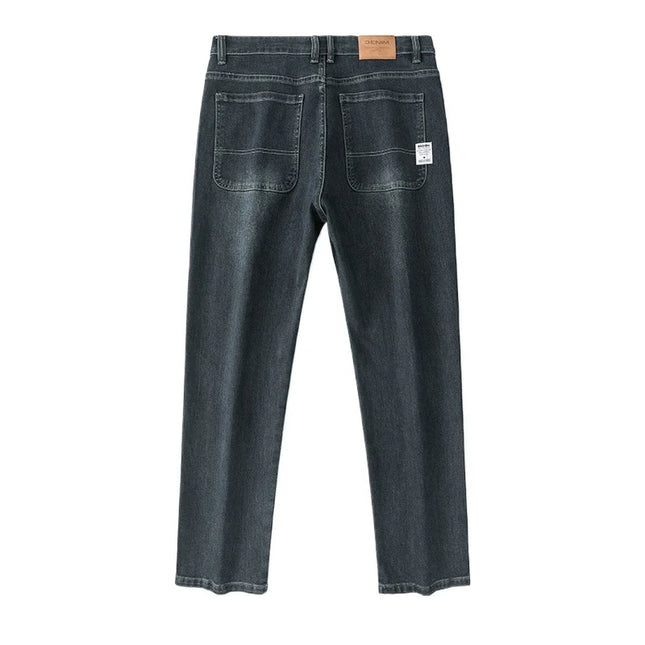Voldri Men's Baggy Straight Jeans - 2025 Y2 Style, Mid Waist Fit -   | Stylish & Elegant Fashion by Voldri