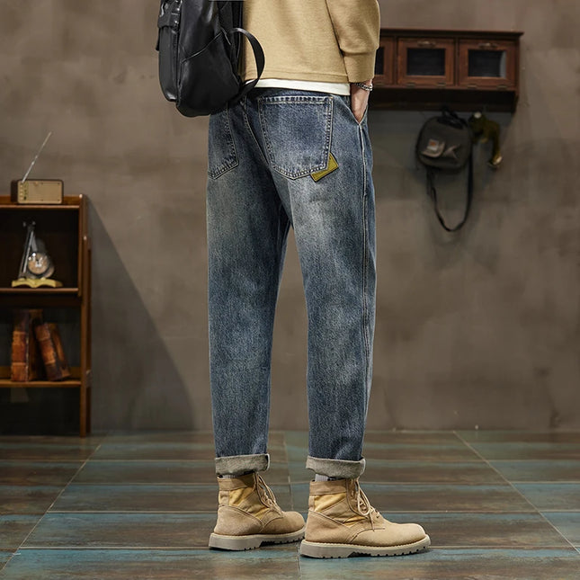 Voldri Men's Cotton Harem Pants - Retro Baggy Street Style -   | Stylish & Elegant Fashion by Voldri