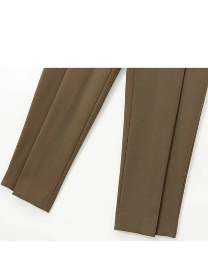 Vintage Straight office Pants - VOLDRI