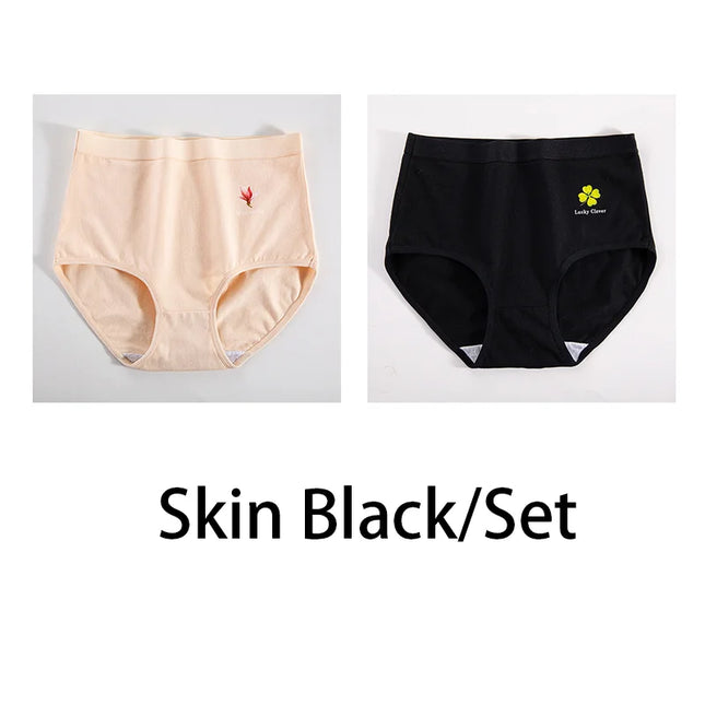 2Pcs/Set  Cotton Underwear Comfort Briefs - VOLDRI