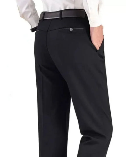 Voldri Men's Slim Fit Dress Pants - Grey Casual Business Trousers -   | Stylish & Elegant Fashion by Voldri