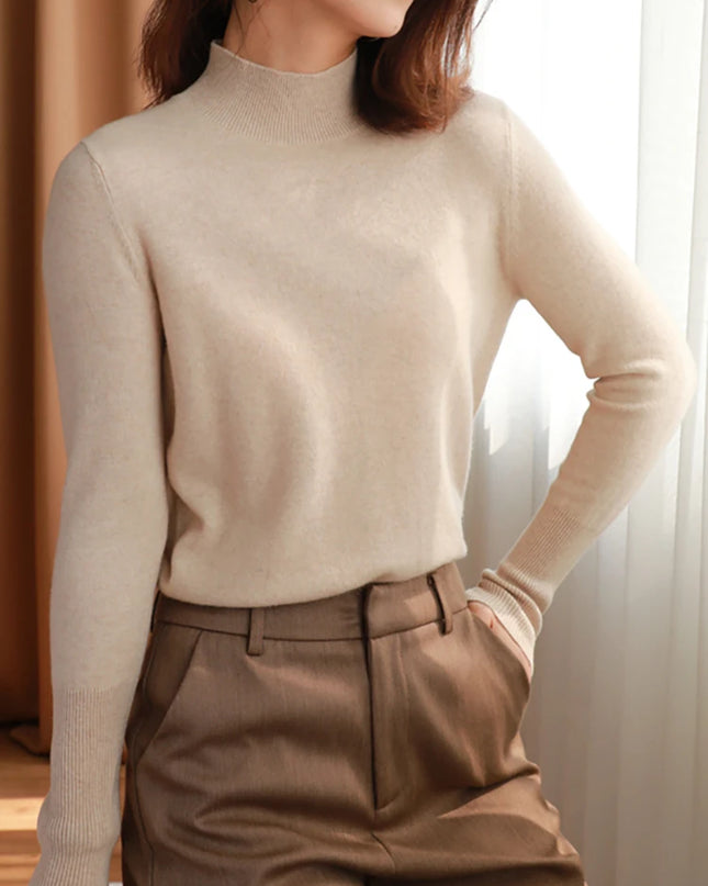 Turtleneck chic bottom sweaters - VOLDRI