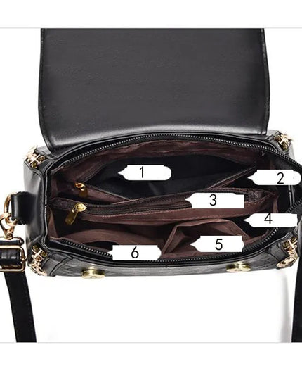 Tote Shoulder Leather Handbag