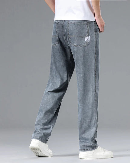 Voldri Summer Ultra-thin Lyocell Jeans - Loose Casual Denim Pants -   | Stylish & Elegant Fashion by Voldri