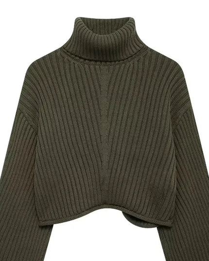 Casual Sweater Turtle Neck - VOLDRI