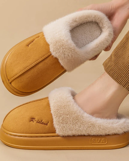 Fluffy Slippers  Non-slip Slides