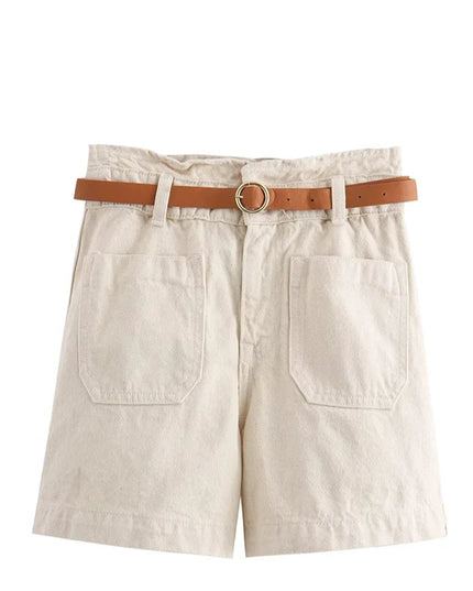 Denim Woman Short Pants - VOLDRI