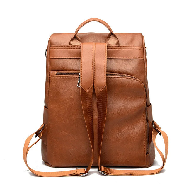 Leather Backpack - VOLDRI