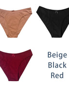 Beige Black Red