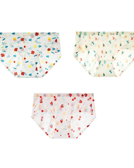 3Pcs/Set Printed Mesh Underwear Underpants - VOLDRI