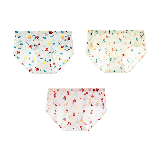 3Pcs/Set Printed Mesh Underwear Underpants - VOLDRI