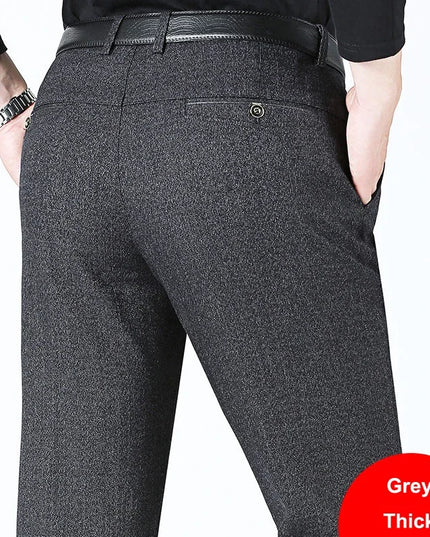 Voldri Men's Slim Stretch Business Pants - Casual & Comfortable Fit -   | Stylish & Elegant Fashion by Voldri