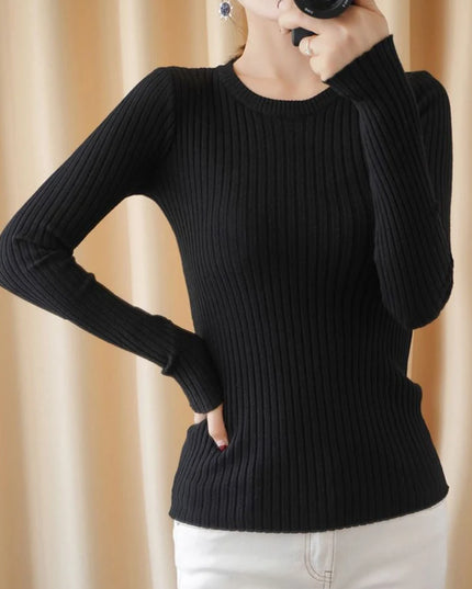 Casual Ribbed Sweaters - VOLDRI