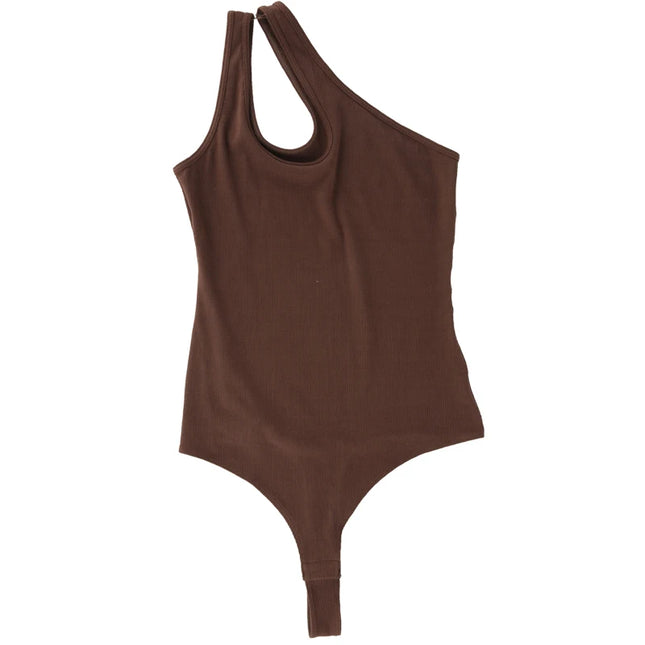 Hollow Out Bodysuit  Tank Top - VOLDRI