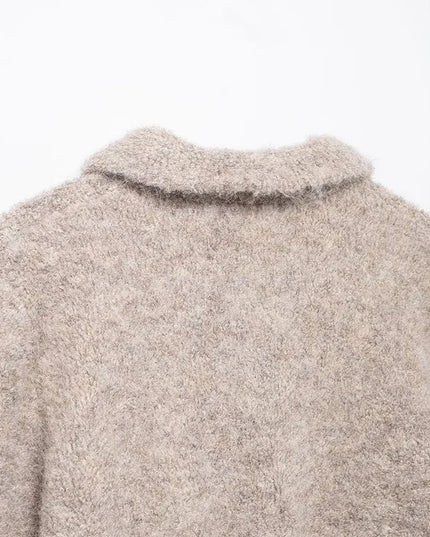 Vintage Casual Fur Sweater - VOLDRI